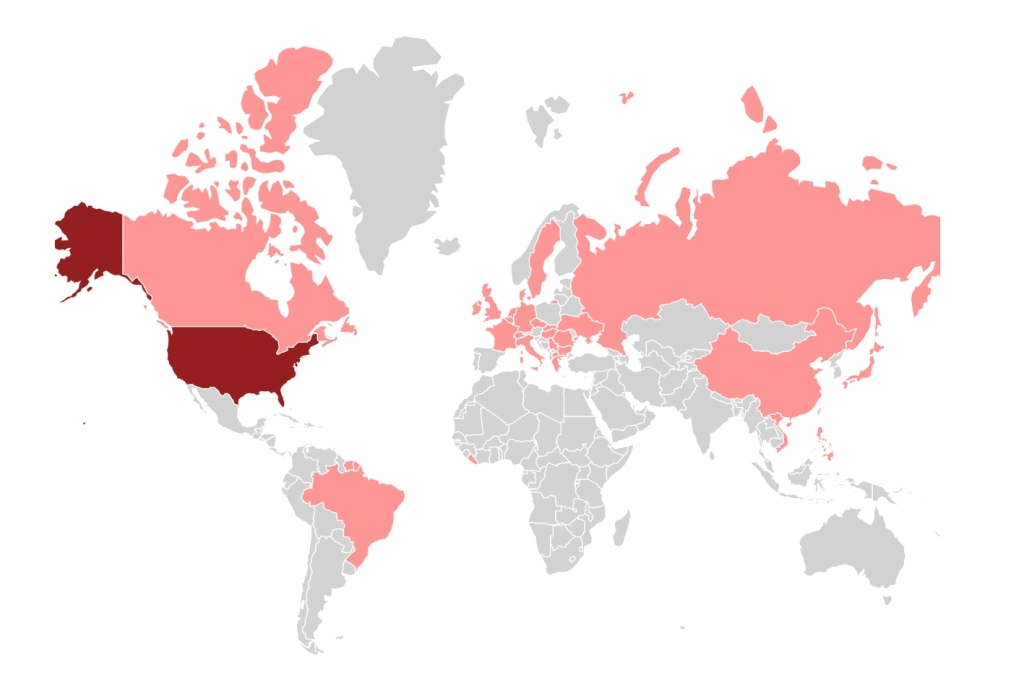 attacks map