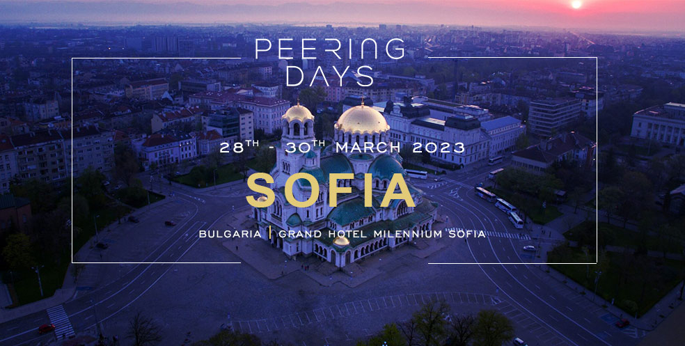 Evolink sponsoring the Peering Days in Sofia Image 387